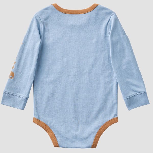 Carhartt Boys' Long Sleeve Dump Truck Bodysuit (Baby)