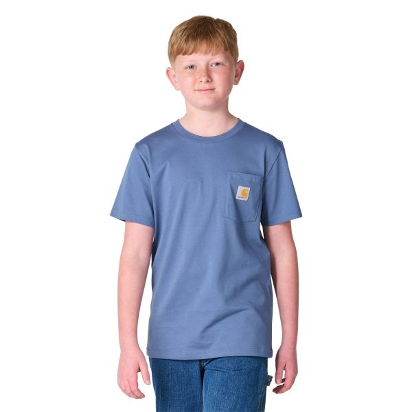 Carhartt Boys' Short Sleeve Pocket T-Shirt (Toddler/Child/Youth)