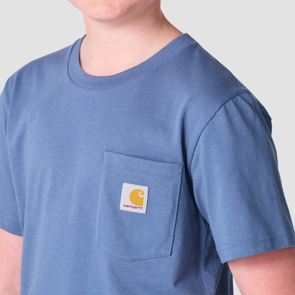 Carhartt Boys' Short Sleeve Pocket T-Shirt (Toddler/Child/Youth)