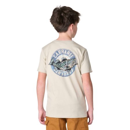 Carhartt Boys' Short Sleeve Fishing T-Shirt (Toddler/Child/Youth)