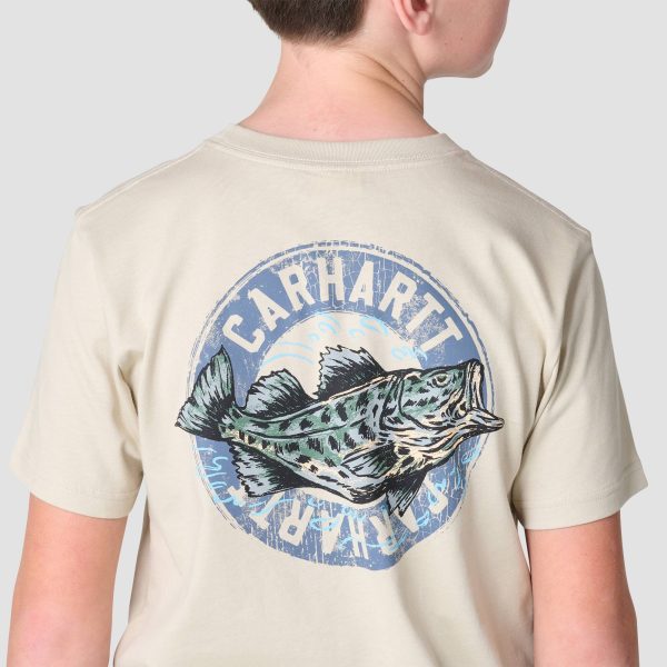 Carhartt Boys' Short Sleeve Fishing T-Shirt (Toddler/Child/Youth)