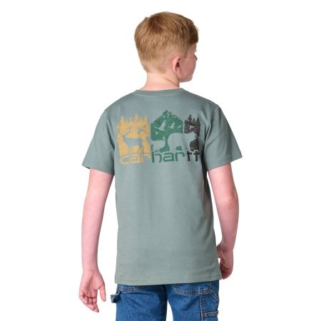 Carhartt Boys' Short Sleeve Outdoor T-Shirt (Toddler/Child/Youth)