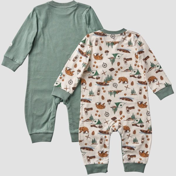 Carhartt Girls' 2-Piece Long Sleeve Outdoor Coverall Set (Baby)