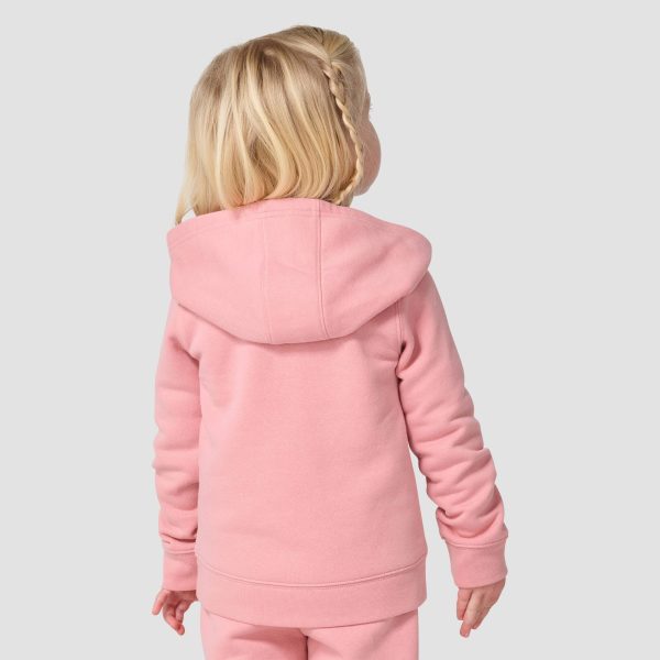 Carhartt Girls' Long Sleeve Half-Zip Hooded Logo Sweatshirt (Baby/Toddler)