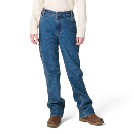 Carhartt Girls' Adjustable Waistband Essential Work Jean (Child/Youth)