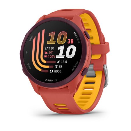Red Pink with Red Pink / Mango Band
