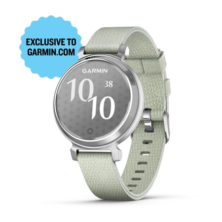 Silver with Sage Gray Nylon Band