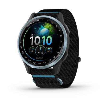 Cloud Blue Aluminum Bezel with Black / Azure ComfortFit Fabric