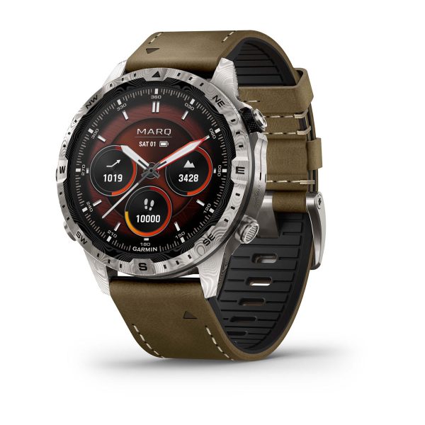 Garmin MARQ® Adventurer (Gen 2) - Damascus Steel Edition - Preorder