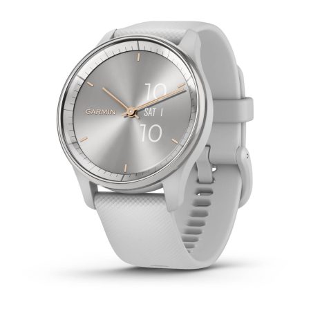 Silver Stainless Steel Bezel with Mist Gray Case and Silicon