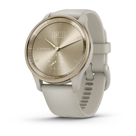 Cream Gold Stainless Steel Bezel with French Gray Case and S