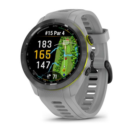 Black / Amp Yellow Ceramic Bezel with Powder Gray Silicone Ban