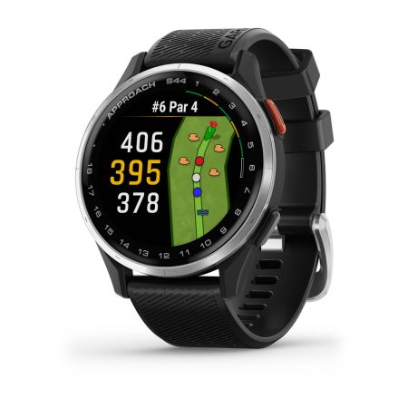 Silver Aluminum Bezel with Black Silicone Band