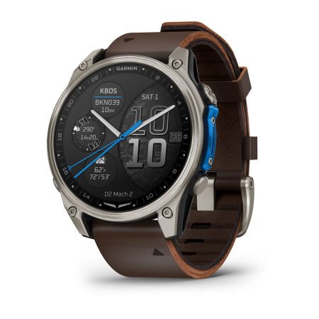 Titanium with Oxford Brown Leather Band