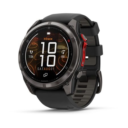 Sapphire, Carbon Gray DLC Titanium with Black / Pebble Gray Si