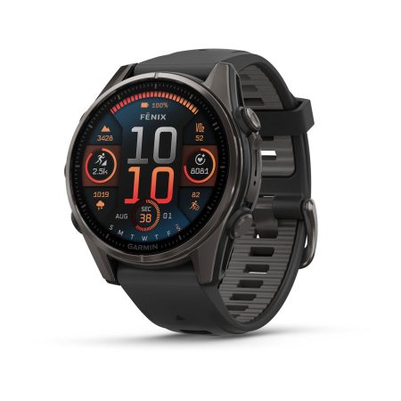 Sapphire, Carbon Gray DLC Titanium with Black / Pebble Gray Si