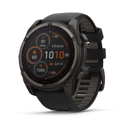 Sapphire, Carbon Gray DLC Titanium with Black / Pebble Gray Si