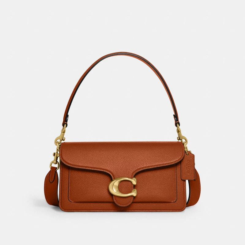 Coach Tabby Shoulder Bag 26 CH857 polished pebble leather official product photo