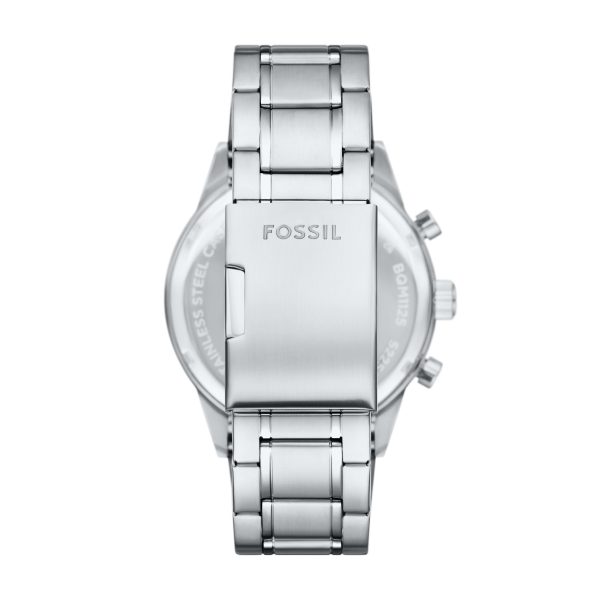Fossil Flynn 48mm Chronograph Stainless Steel Watch - Preorder