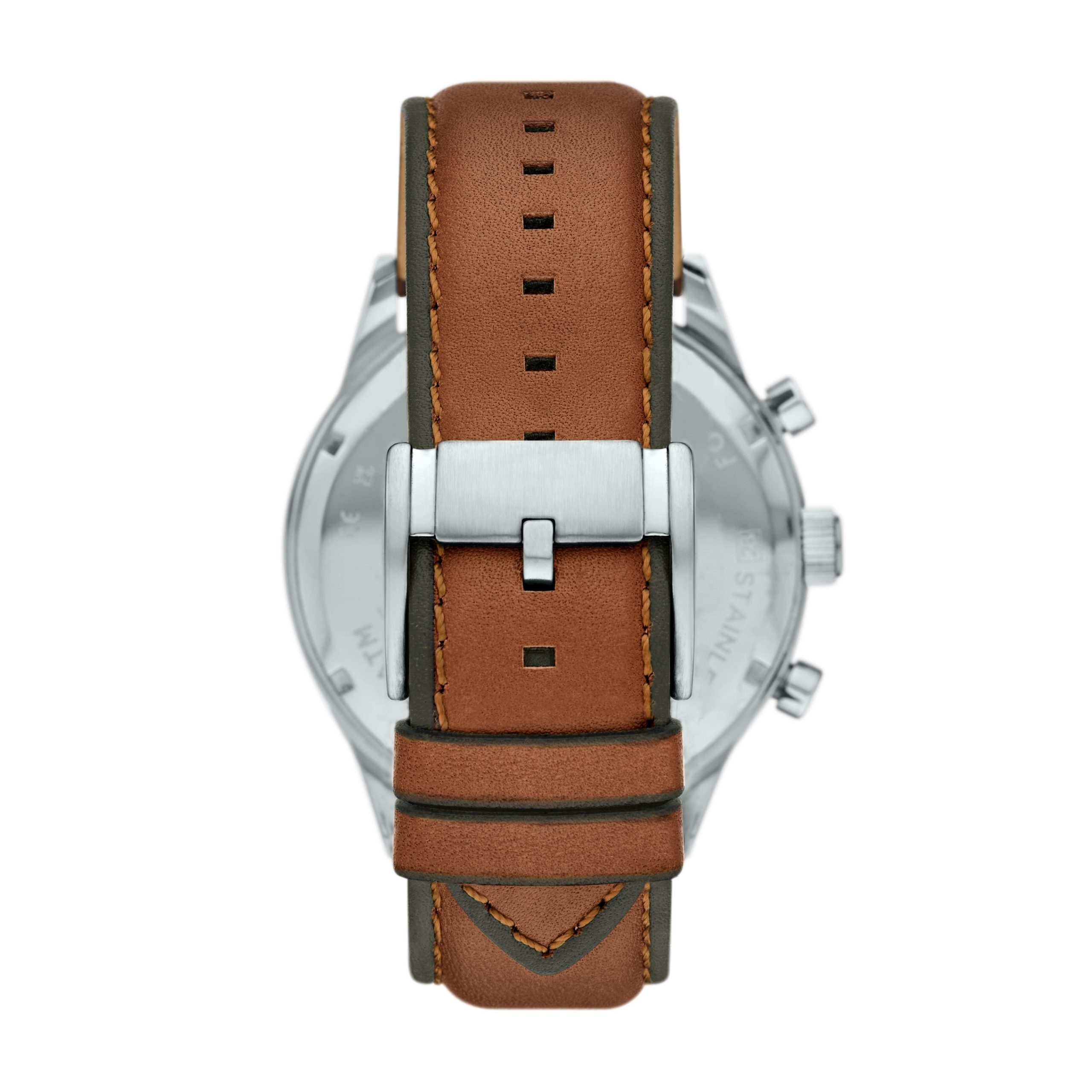 Fossil Flynn 48mm Chronograph Leather Watch - Preorder - Image 8