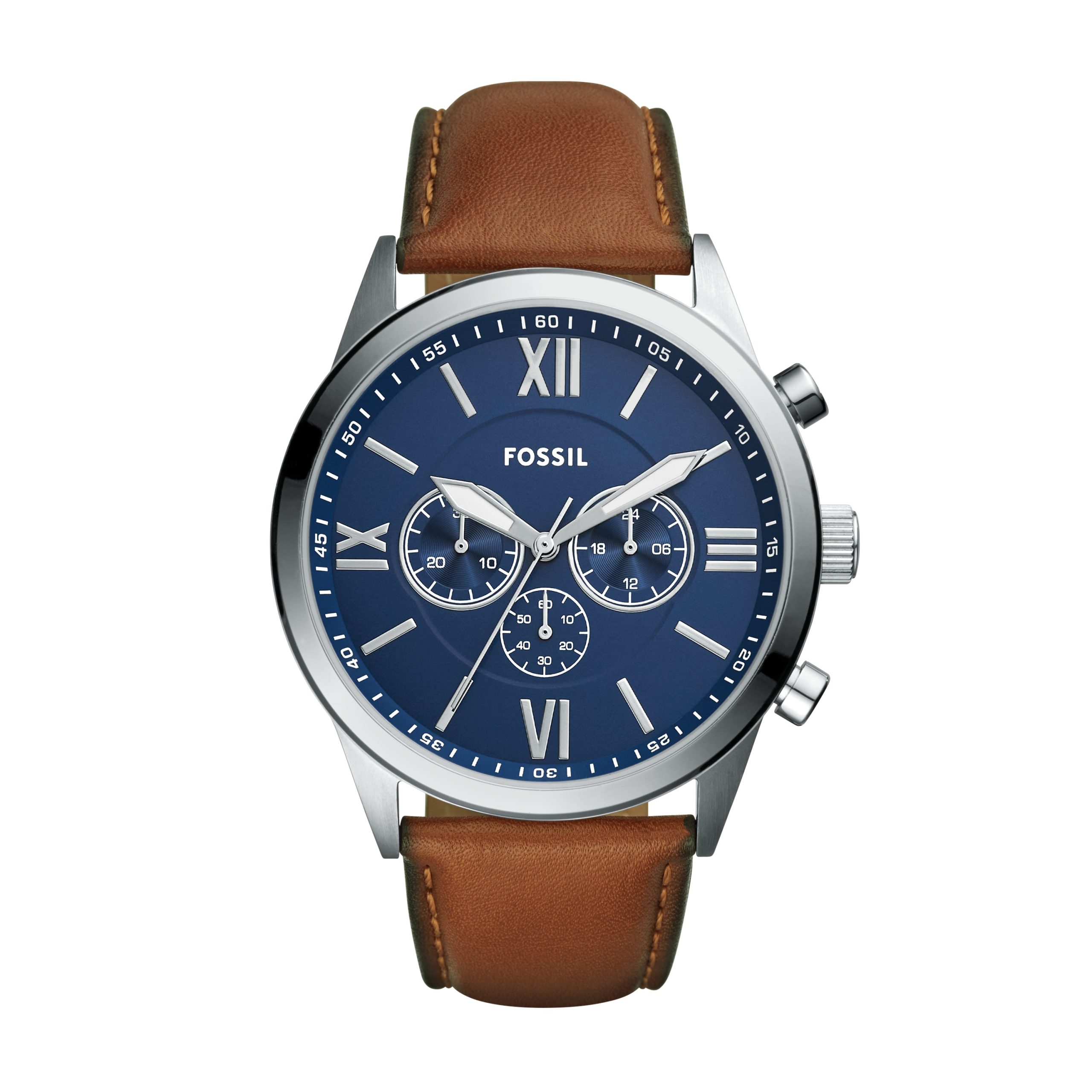 Fossil Flynn 48mm Chronograph Leather Watch - Preorder - Image 7