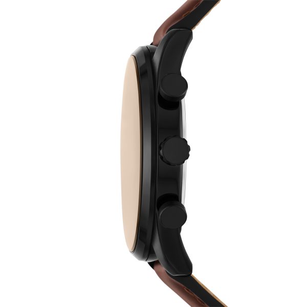 Fossil Sullivan 44mm Multifunction Leather Watch - Preorder