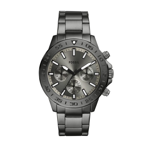 Fossil Bannon 45mm Multifunction Stainless Steel Watch - Preorder