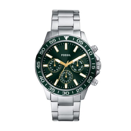 Fossil Bannon 45mm Multifunction Stainless Steel Watch - Preorder