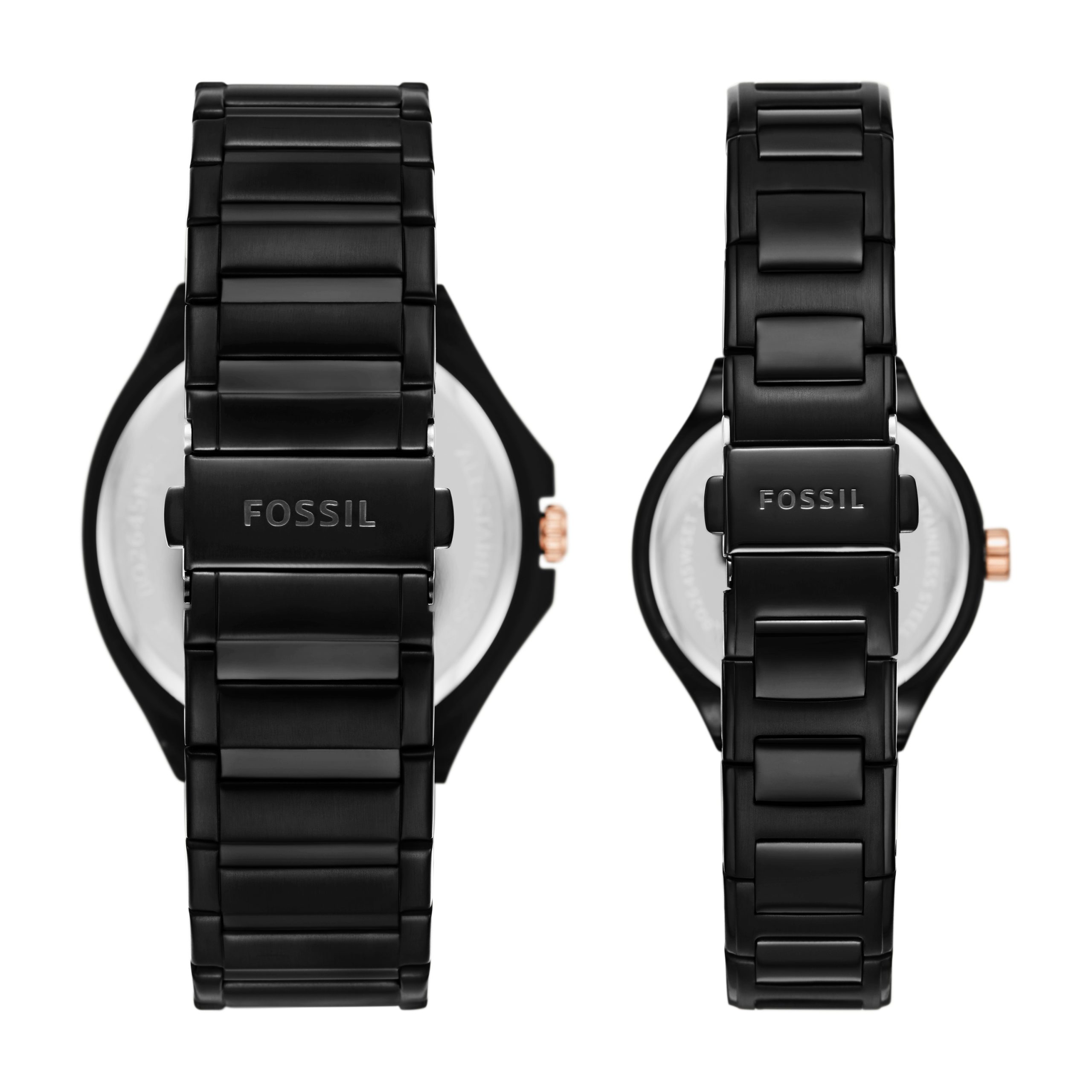 Fossil His and Her Multifunction Stainless Steel Watch Set - Preorder - Image 2