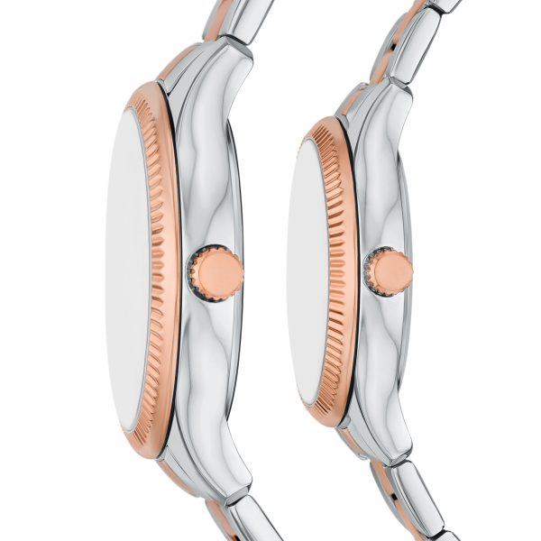 Fossil Rye 42mm Multifunction Stainless Steel Watch - Preorder