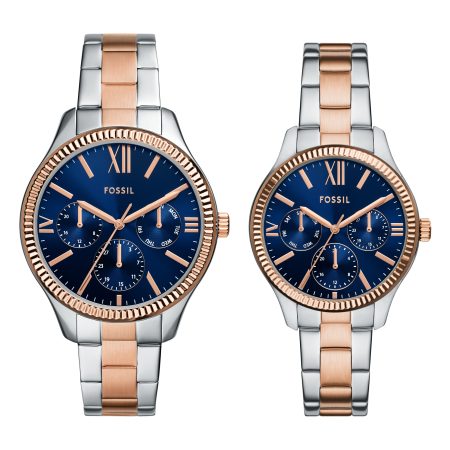 Fossil Rye 42mm Multifunction Stainless Steel Watch - Preorder