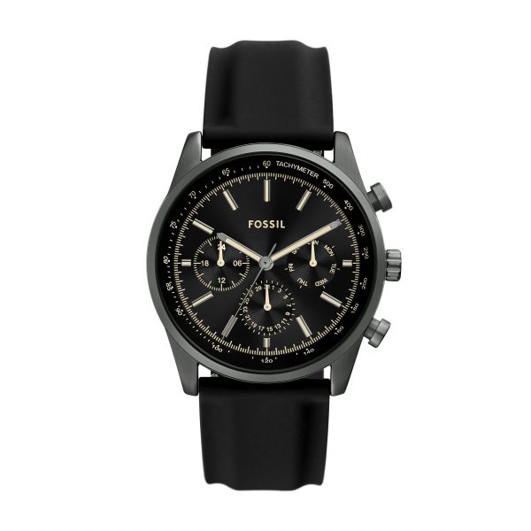 Fossil Sullivan 44mm Multifunction Silicone Watch - Preorder