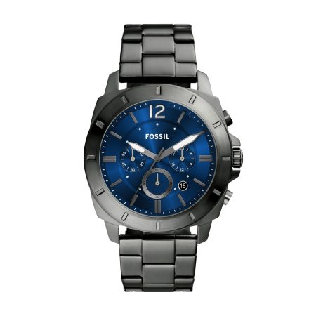 Fossil Privateer 45mm Chronograph Stainless Steel Watch - Preorder