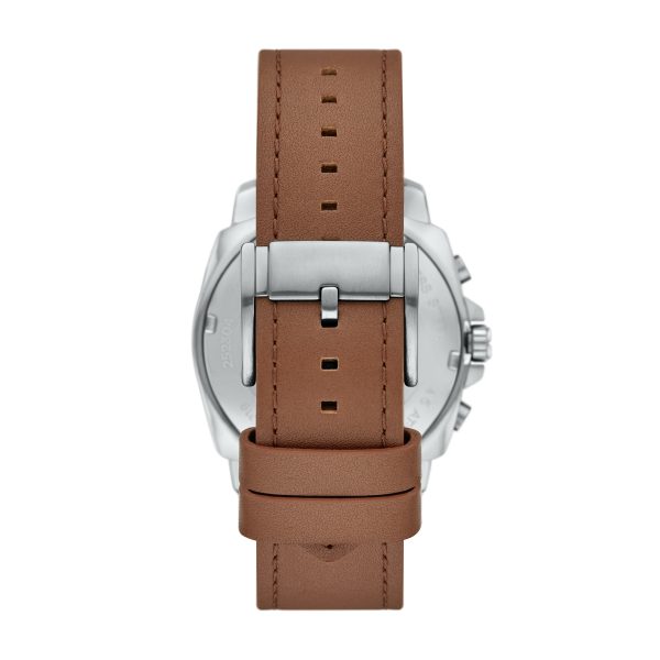 Fossil Privateer 45mm Chronograph Leather Watch - Preorder