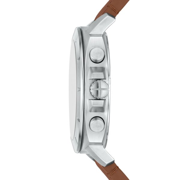 Fossil Privateer 45mm Chronograph Leather Watch - Preorder