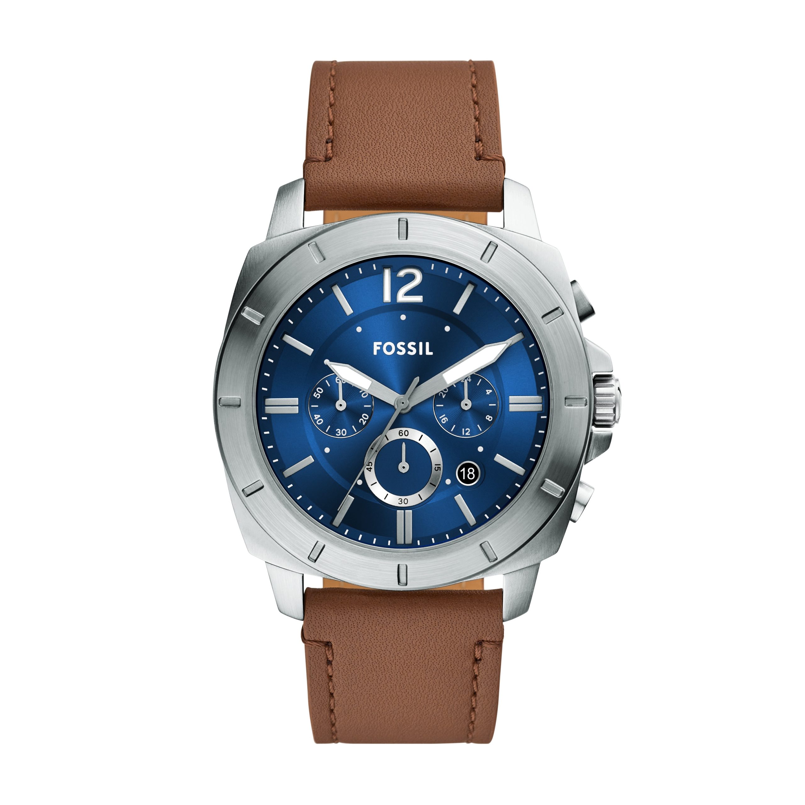 Fossil Privateer 45mm Chronograph Leather Watch - Preorder - Image 9
