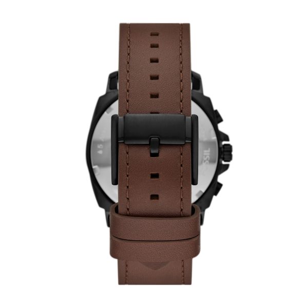 Fossil Privateer 45mm Chronograph Leather Watch - Preorder