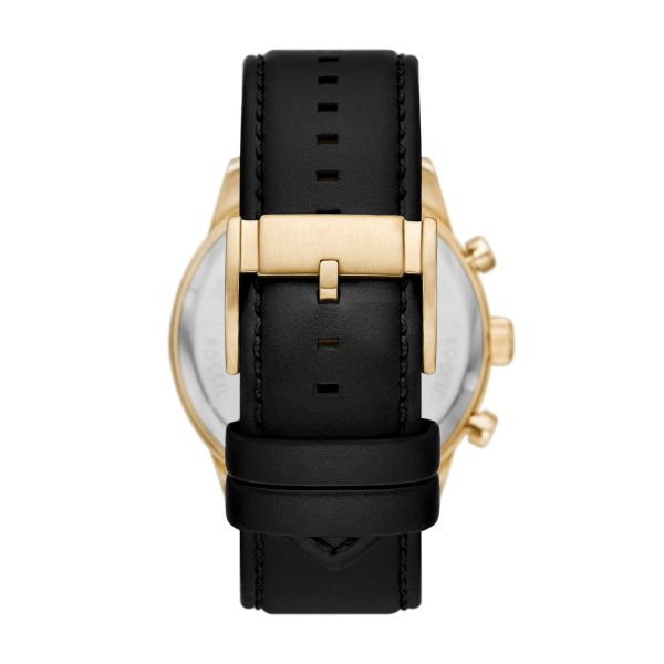 Fossil Flynn 48mm Chronograph Leather Watch - Preorder