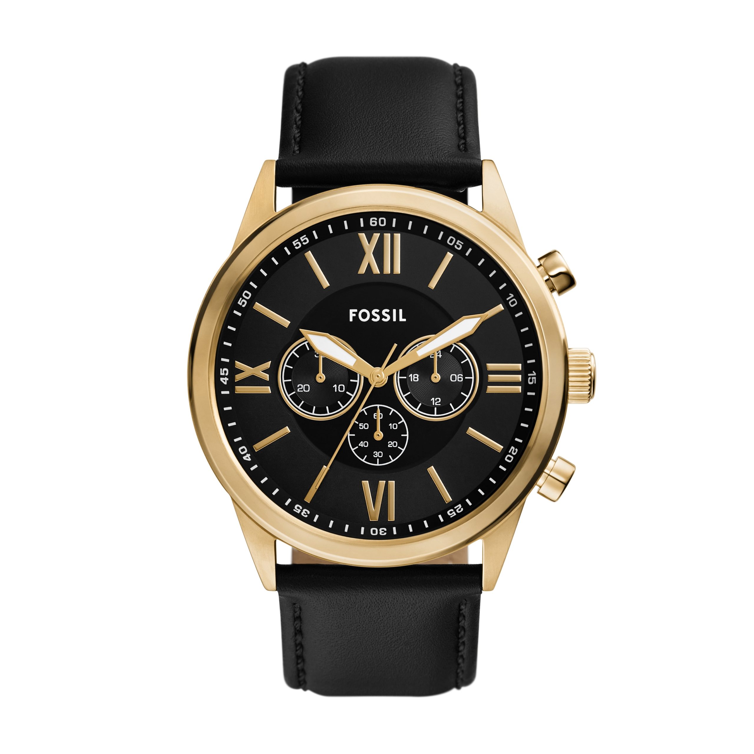 Fossil Flynn 48mm Chronograph Leather Watch - Preorder - Image 4
