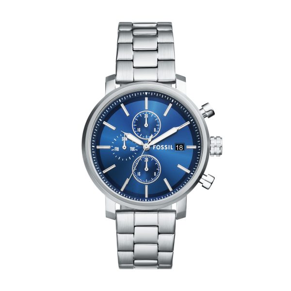 Fossil Rhett 43mm Multifunction Stainless Steel Watch - Preorder