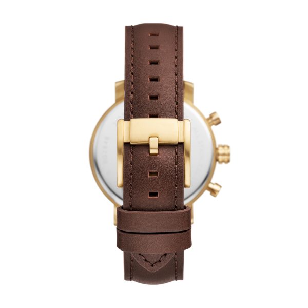 Fossil Rhett 43mm Multifunction LiteHide™ Leather Watch - Preorder