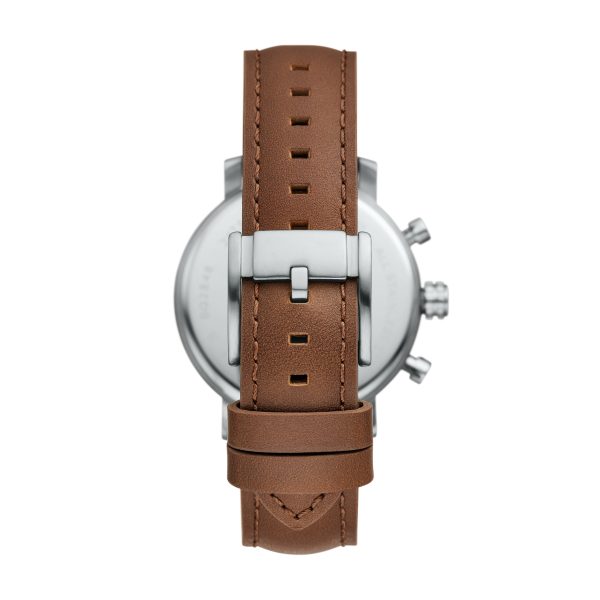 Fossil Rhett 43mm Multifunction LiteHide™ Leather Watch - Preorder