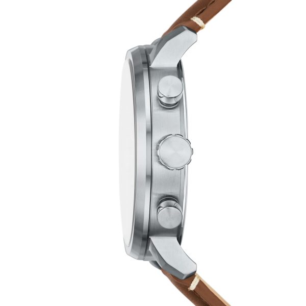 Fossil Rhett 43mm Multifunction LiteHide™ Leather Watch - Preorder