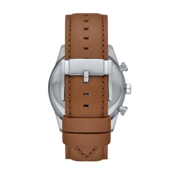 Fossil Sullivan 44mm Multifunction Leather Watch - Preorder