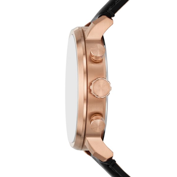 Fossil Rhett 43mm Multifunction Leather Watch - Preorder