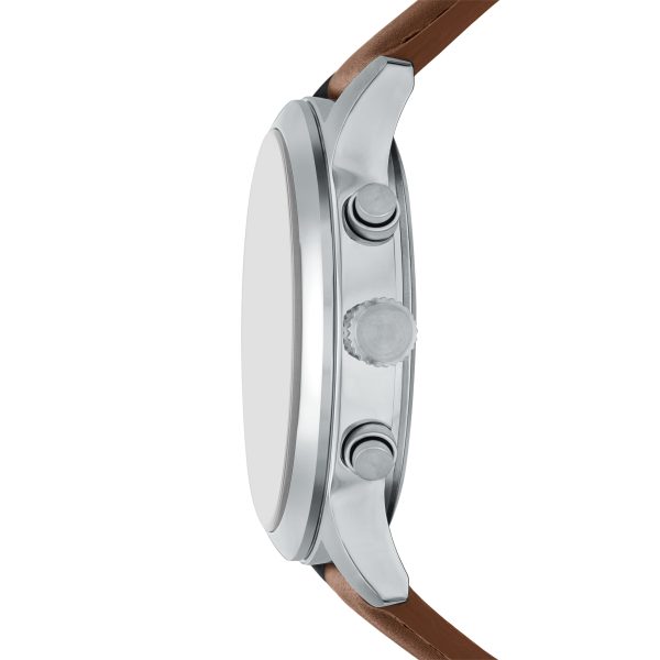 Fossil Bennett 45mm Multifunction Leather Watch - Preorder