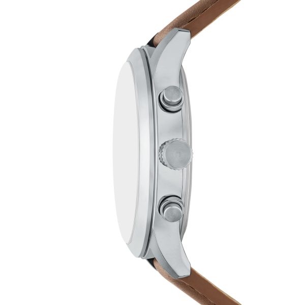 Fossil Bennett 45mm Multifunction Leather Watch - Preorder