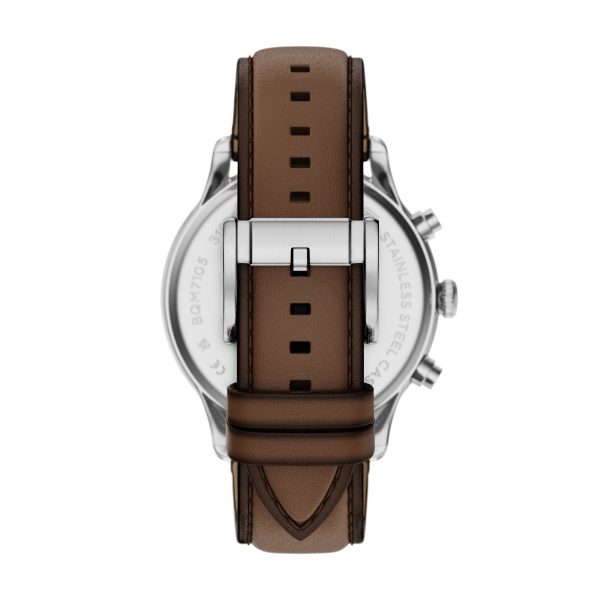 Fossil Bennett 45mm Multifunction Leather Watch - Preorder