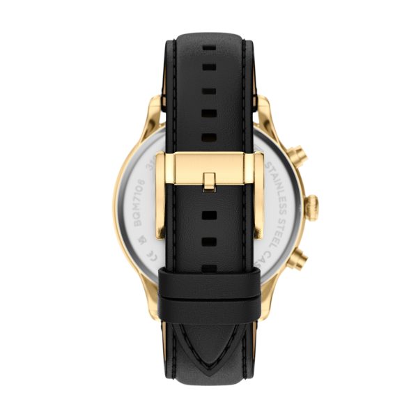 Fossil Bennett 45mm Multifunction Leather Watch - Preorder