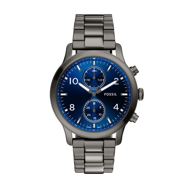 Fossil Bennett 45mm Multifunction Stainless Steel Watch - Preorder